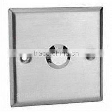 stainless panel emergency button