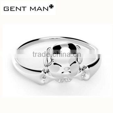 Newest high polish 925 silver bangle wedding bands jewelry bracelet women