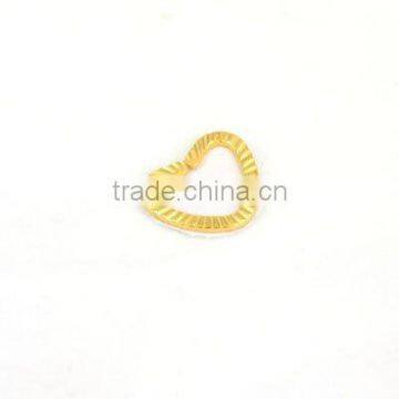 all kinds of heart shape iron jump rings