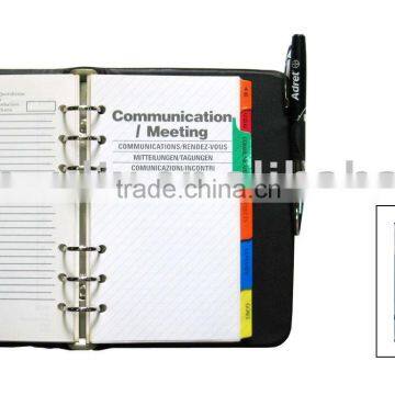 PU MATERIAL AGENDA WITH VERTIGINOUS CALCULATOR