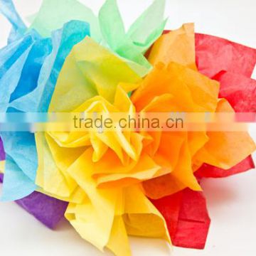 Types of tissue paper 17g color tissue paper mills