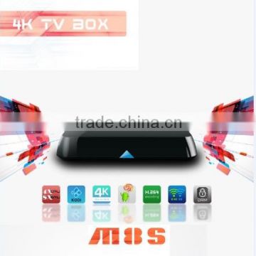 Android TV BOX MXQ M8S Amlogic s812 2G/8G Android 4.4 Dual band 2.4G/5G WIFI KODI 16.0 TV box