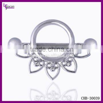 Stainless Steel 16g Female Nipple Piercing