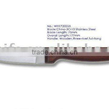 Wooden Handle Paring Knife