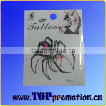 individualized spider temporary tattoos