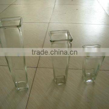 Square Glass Vases