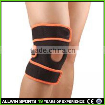 neoprene open patella knee support sports football knee support pad, knee brace