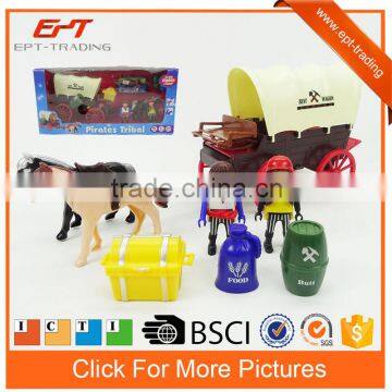 Electric pirate car toys play set with music &light