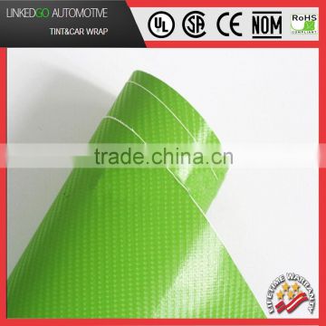 Top Quality Decal Film 1.52*30M 4D Green Carbon Fiber Vinyl Sticker Car Cover