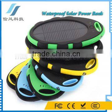 5000mAh Solar Power Bank Waterproof for IPhone for IPad for Android Phone photo-6