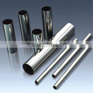 ASTM A554 polished decorative 304 stainless steel pipe