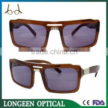 G6296 Dark Brown New Design Big Vision China CE Sunglasses