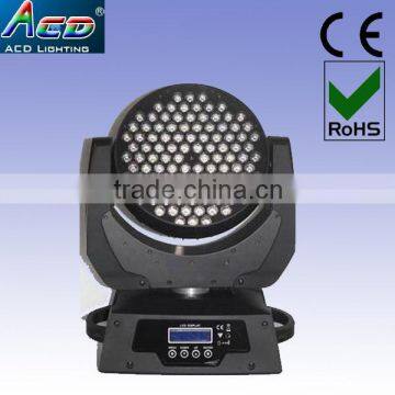 HOT 108*3w RGBW/A led moving head stage wash light