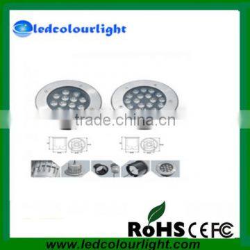 full color garden recessed dmx underground light