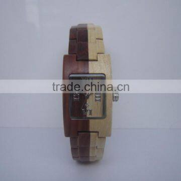 New Design Retro Watch Stock Handmade Wood Watch Fashion Ladies Bracelet Watches Wholesale Price 2014 photo-3