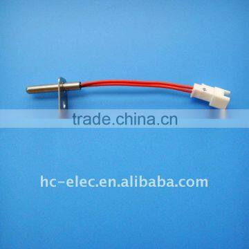 NTC temperature sensor for sanitation device, wash room appliance