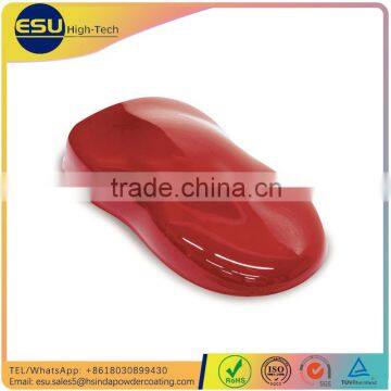 Hot Sale Ecofriendly High Gloss Candy Red Clear Powder Coating photo-3