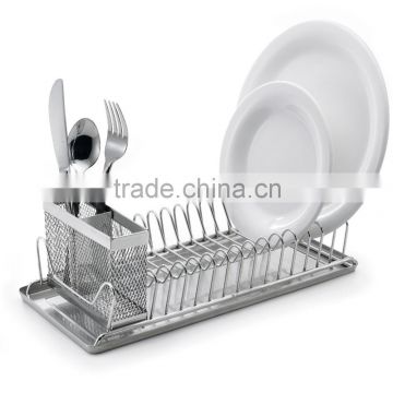 Kitchen Dish Drainer with Cutlery Drainer