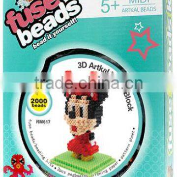 Hot Artkal 2000 EVA hama beads set educational game