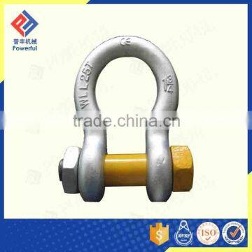 ZINC PLATED U.S. TYPE DROP FORGED BOLT TYPE ANCHOR SHACKLE photo-5