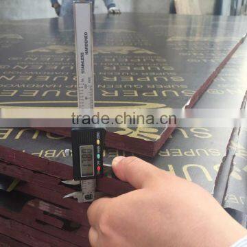 waterproof concrete dynea melamine wbp glue film faced plywood for construction