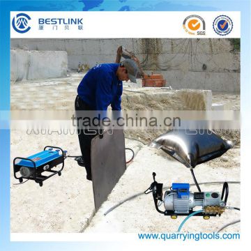 Quarrying Granite Pushing Device Steel Hydro Bag