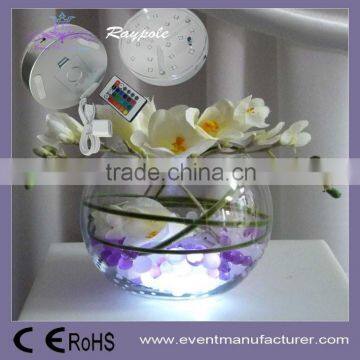 15CM Wedding Table Centre Decoration RGB Led Centerpiece Light Base photo-3