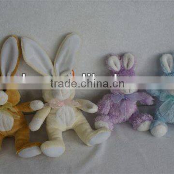 Cute plush animal easter rabbit