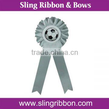 Satin Ribbon Award Rosette For Football Sports