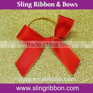 Fancy Elastic Packaging Ribbon Bow