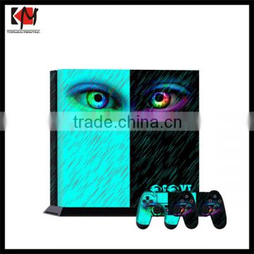 Wholesale Customized Skin For Playstation 4 Console Vinly Sticker For Ps4 Consolo