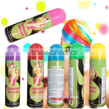 colorful hair spray hair color