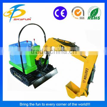 Amusement park machines small kiddie excavator for sale