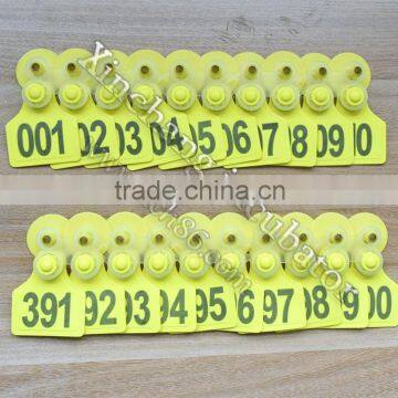 2016 Hot Sale ABS UHF Rfid Animal Ear Tag For Cattle Tracking photo-2