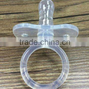 Funny Molding Transparent Silicone Baby Nipple