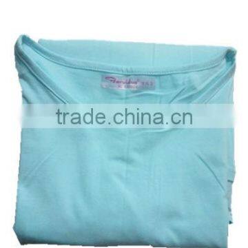 Round Collar Long Sleeve Plus Size Leisure Wear for Ladies Nightshirt photo-6