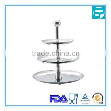 High quality metal steel dessert stands