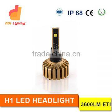 Factory Fanless Bright Led H1 Led Headlights for Car Head Light With Wholesale