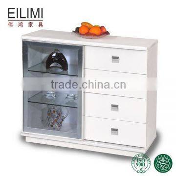 MDF panel material corrosion resistant cabinet meal sideboard for meal room