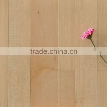 Smooth style Canadian Maple Engineered parquet Flooring