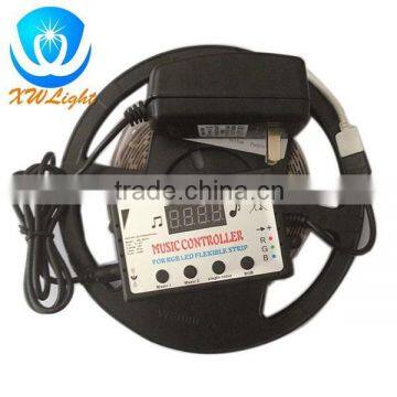 Warm white single color 12v led strip light 2835 smd led strip led rope light