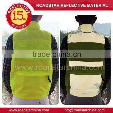 colorful reflective vest for riding