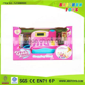 2015 New items electronic cash register toy with light and music(including simple infrared and calculator )TJ15080033