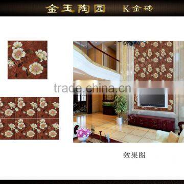 villa 3D TV ceramic background wall tiles