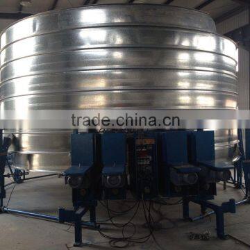 Steel silo forming and seaming machine/Rx4.0mm silo machine