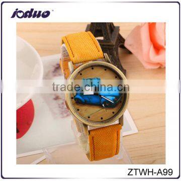 Top Quality Women Retro Canvas Car Watches Design