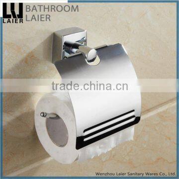 Promotional Multi-Purpose Zinc Alloy Chrome Finishing Bathroom Sanitary Items Wall Mounted Toilet Paper Holder