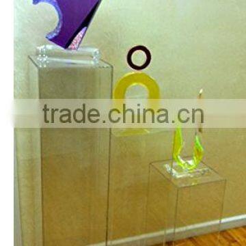 Clear Acrylic Pedestal 36" High x 12" Square