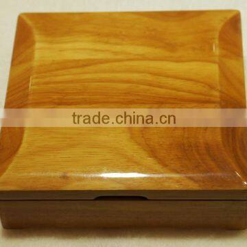 Fashion High End Logo Print Wooden Gift Boxes Wooden Jewelry Boxes for Unique Jewelry Packaging photo-6