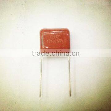 Metalised polypropylene film capacitor cbb21 474J630v 470000pf +/-5% 630v STE